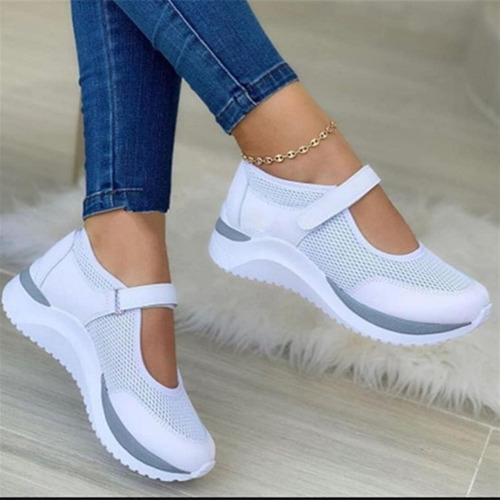 Zapatillas De Deporte Cómodas Y Transpirables Para Mujer