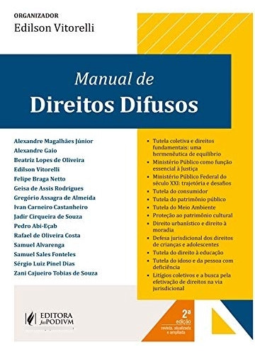 Manual De Direitos Difusos 2019 - Edilson Vitorelli 