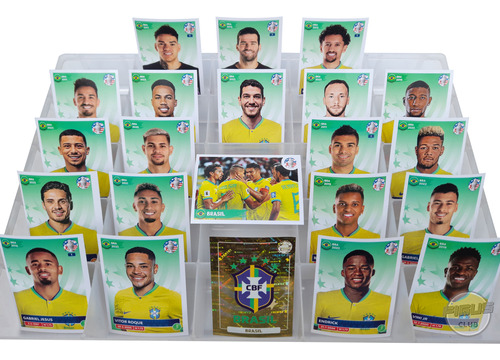 Copa America 2024 Panini - Selección Brasil Completa