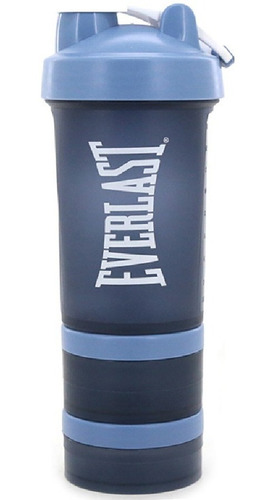 Imagen 3 de 5 de Shaker Vaso Mezclador De Proteinas Con Pastillero Everlast