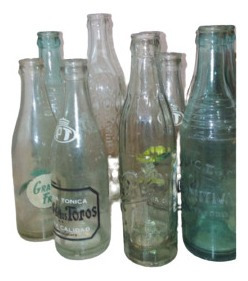 Botellas De Vidrio Antiguas Coleccionables Precio Por Unidad