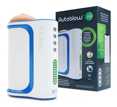 Masturbador Inteligente Autoblow A. I. Plus- Sexo Oral Color Blanco Tipo De Orificio Boca