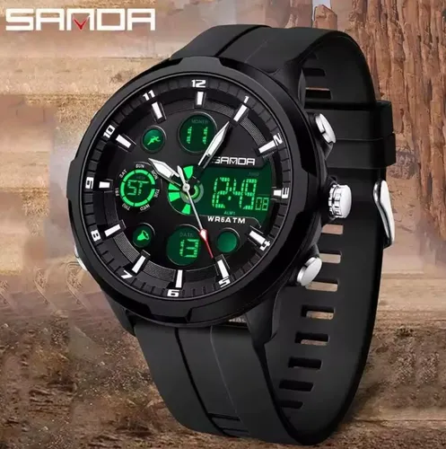 Relógio Esportivo Multifuncional Sanda 9053 | MercadoLivre