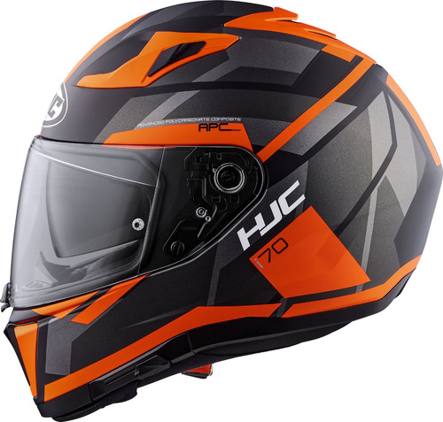 Casco Moto Hjc I70 Elim Mate Lentes Y Pinlock Incluidos