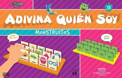 Adivina Quien Es Juego De Mesa Infantil Didáctico 