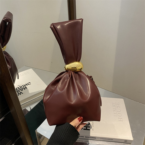 Bolso De Fiesta Simple Con Cierre Lateral De Pu Clutch