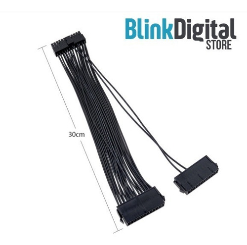Cable Adaptador Para 2 Fuentes De Poder Atx 24 Pin Dual Psu