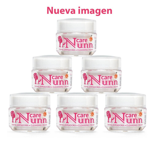 Nunn Care 6 Cremas Limpiadoras 