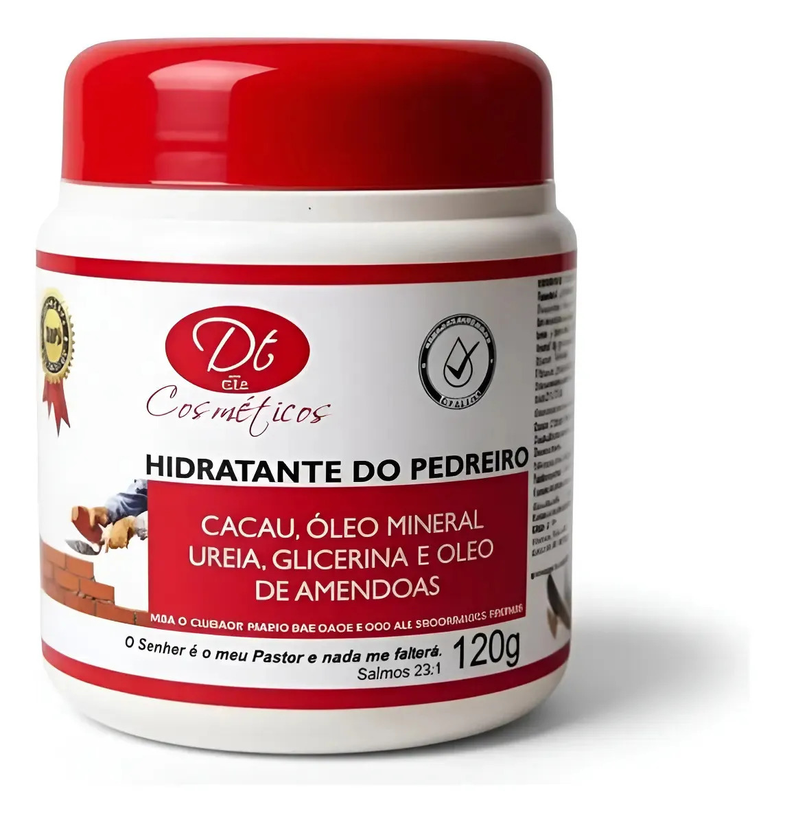 Creme Hidratante Do Pedreiro Para Mão Pés 120gr