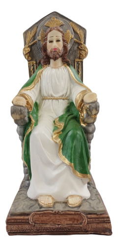 Imagen Religiosa Justo Juez Resina Bulto Figura Escultura