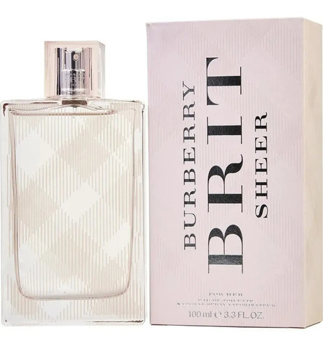 Perfume Burberry Brit Sheer For Her Feminino 100ml Edt 
