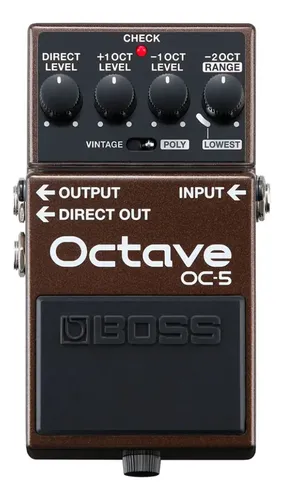 BOSS ( ボス )OC-5 OCTAVE Pedal Boss Octave Oc-5 Oitavador Polifônico | MercadoLivre
