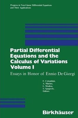 Partial Differential Equations And The Calculus Of Variat...