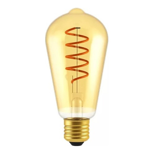 Lámpara Filamento Pera Gold Led 5w=25w E27 Candil 2700k