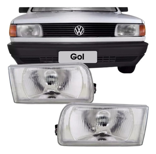 Juego X2 Optica Volkswagen Gol Senda Saveiro 1991 A 1995