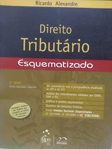 Ricardo Alexandre  Direito Tributário Esquematizado   3a Ed