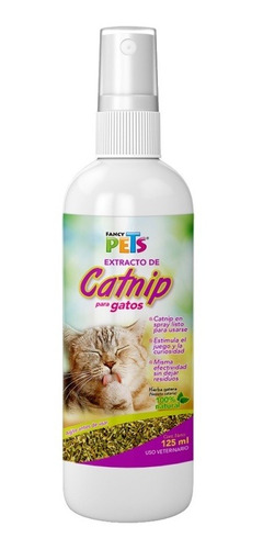 Spray Catnip Gatos Estimulante Juego Curiosidad Fancy Pets