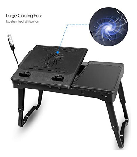 Moclever - Mesa Para Computadora Portátil Para Cama, Bandeja