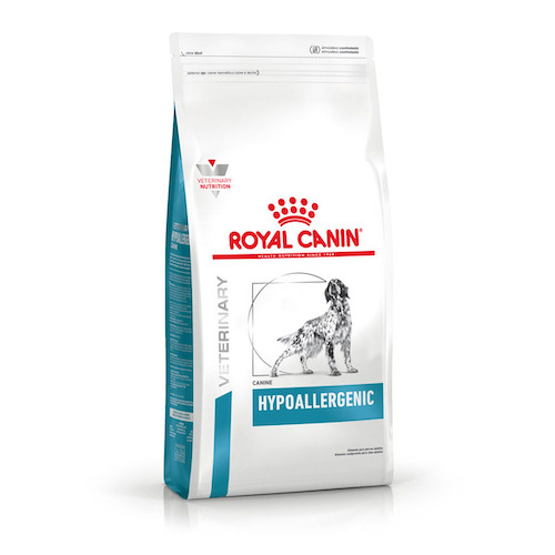 Imagen 1 de 2 de Alimento Royal Canin Veterinary Diet Canine Hypoallergenic para perro adulto todos los tamaños sabor mix en bolsa de 2 kg