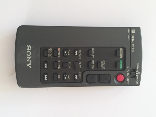 Control Remoto Sony Rmt-803 Para Videocámara Sony Dcrvx1000