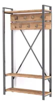 Comprar Recibidor Con Perchero Estilo Industrial Minimalista.