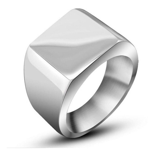 Imagen 3 de 6 de Anillo De Acero Para Caballero - 61