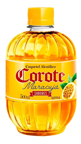 Corote Sabor Maracujá Coquetel Vodka 500ml Original