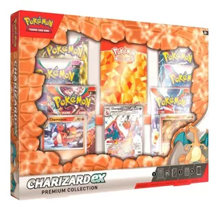 Pokémon Tcg: Charizard Ex Premium Collection Idioma Inglés