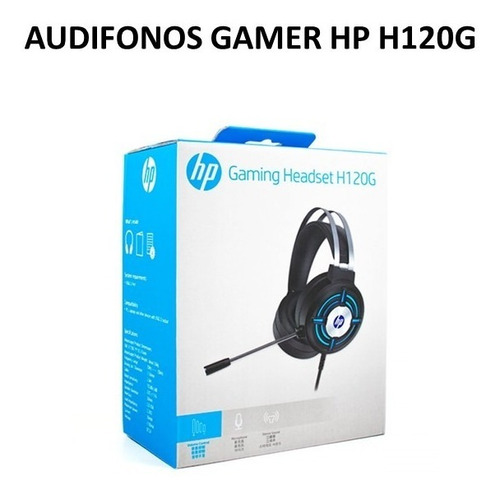 Audifonos Gamer Hp H120g  3.5mm + Usb