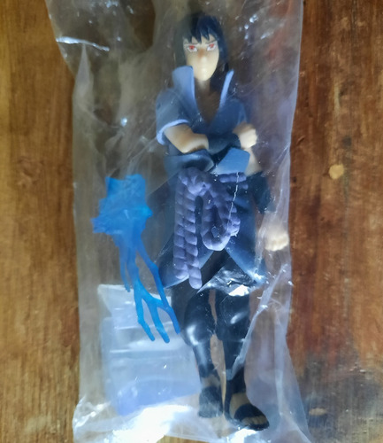 Naruto, Sasuke, Minato Y Killer Bee Set De 4 Figuras + Pines (Usado)