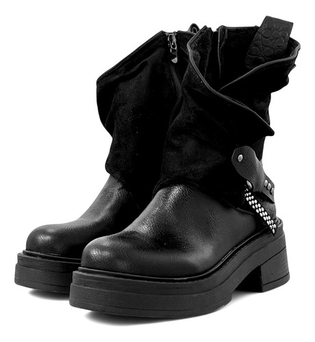 Botas Eco Cuero Plataforma Mujer Anca & Co Vittoria