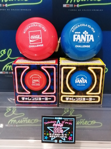 Pack 2 Yo-yo Yoyo 1 Coca-cola + 1 Fanta Empyoy Empcc