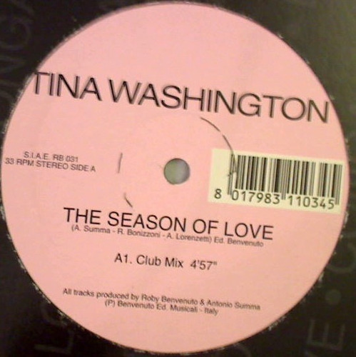 Tina Washington - The Season Of Love