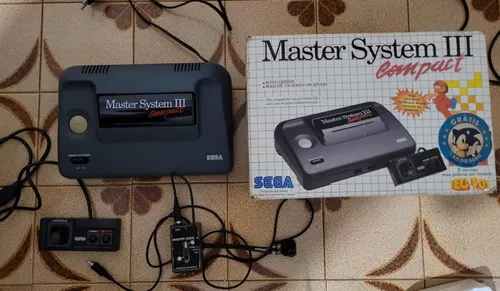 Sega Master System 3 + Sonic Na Memória