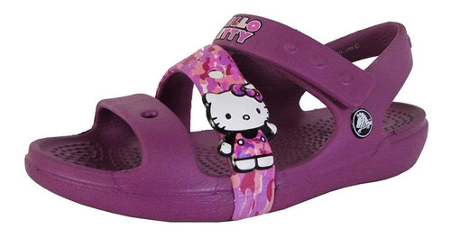 Croc Niñas Keeley Hello Kitty Camuflaje Sandalia Zapatos