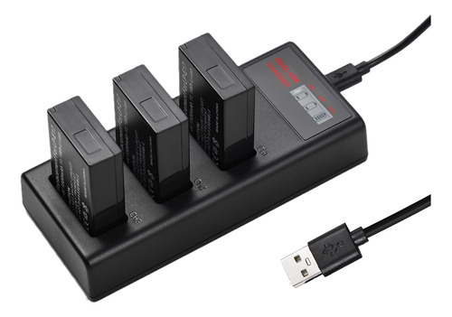 Cargador Usb Compatible Con Indicadores Canon Rp/rebel De 3