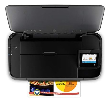Impresora Portátil Todo En Uno Hp Officejet 250 Con Impresió