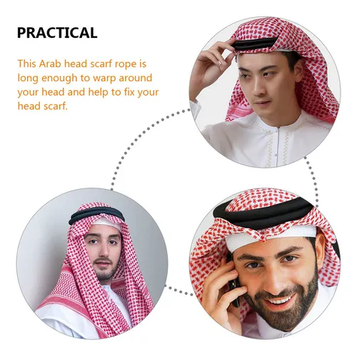 1 Sombrero Con Turbante Con Diadema Arab Scarf Dubai Para