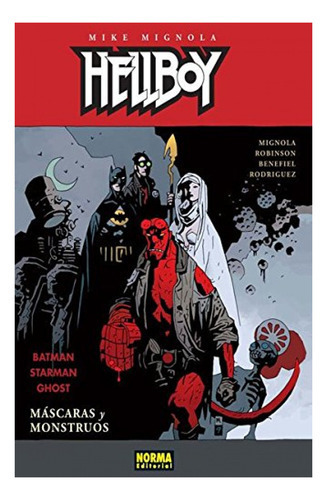 Hellboy 14: Mãâscaras Y Monstruos (ed. Cartonãâ©), De Mignola, Mike. Editorial Norma Editorial, S.a., Tapa Dura En Español