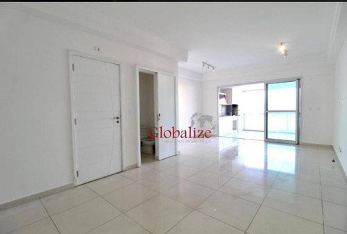 Apartamento Com 3 Dormitórios À Venda, 158 M² Por R$ 1.799.000,00 - Aparecida - Santos/sp - Ap0534