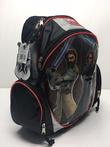 Mochila Back Pack Clones Star Wars Obi Wan Anaki Skywalker