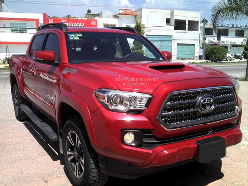 Imagen 2 de 14 de Toyota Takoma 2016 Trd Sport 4x2 Dob/cab Tela Eng $ 113,600