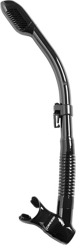 Snorkel Cressi Supernova Dry Buceo Y Apnea Negro