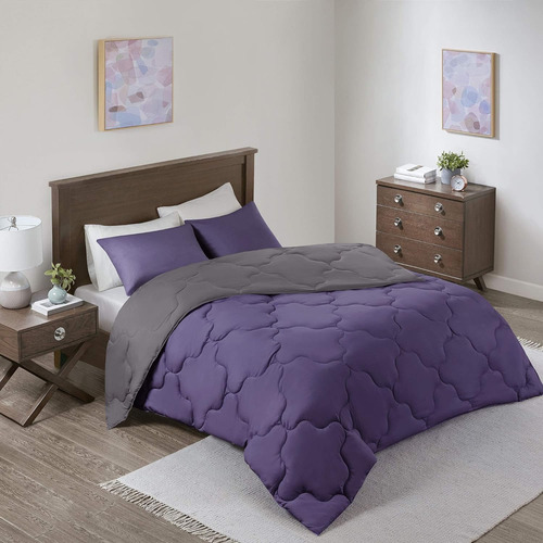Comfort Spaces ® edredón Doble Vista King Size +fundas Almoh