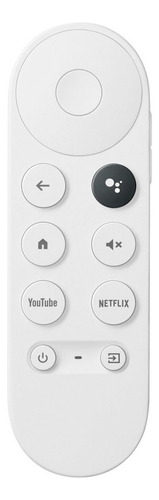 Google Chromecast 4 Con Google Tv Hd Blanco De Voz