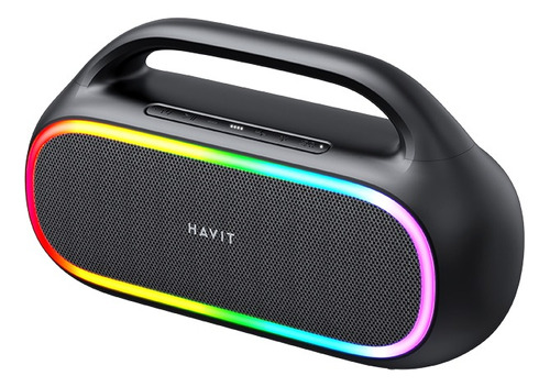 Parlante Havit Bluetooth Rgb Sk-826bt Ipx7 Fm Tws Sd 15hs