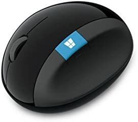 Microsoft Sculpt Ergo Mouse Black Forbus  5lv-00001  Rf Inal