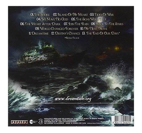 Dreamtale World Changed Forever Asia Import Cd Nuevo