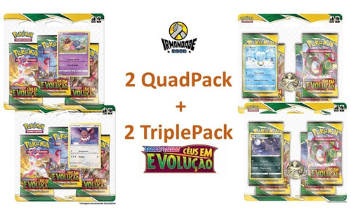 Blister Quádruplo + Blister Triplo Céus Em Evolução Ee7