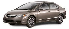 Vidrio Medallón Honda Civic 2007-2011 4 Puertas 